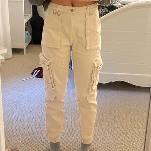 Windsor Cream Cargo Pants
